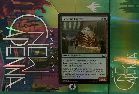 MTG SNC: Capenna Express (Artifact) Streets of New Capenna Common Foil 139