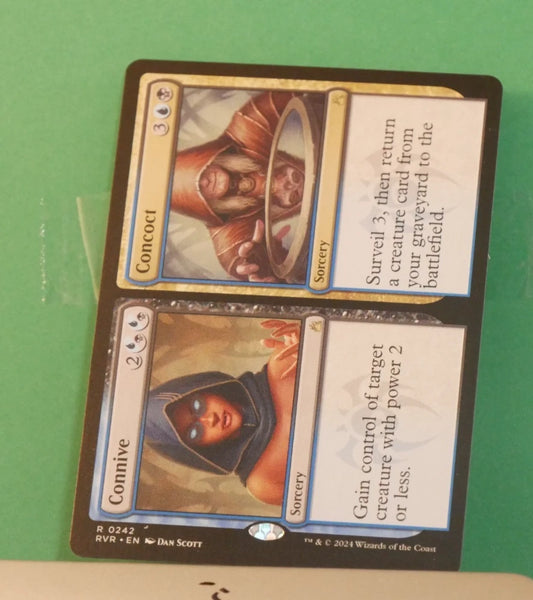 MTG RVR: Connive Concoct (Sorcery) Ravnica Remastered Regular Rare 0242