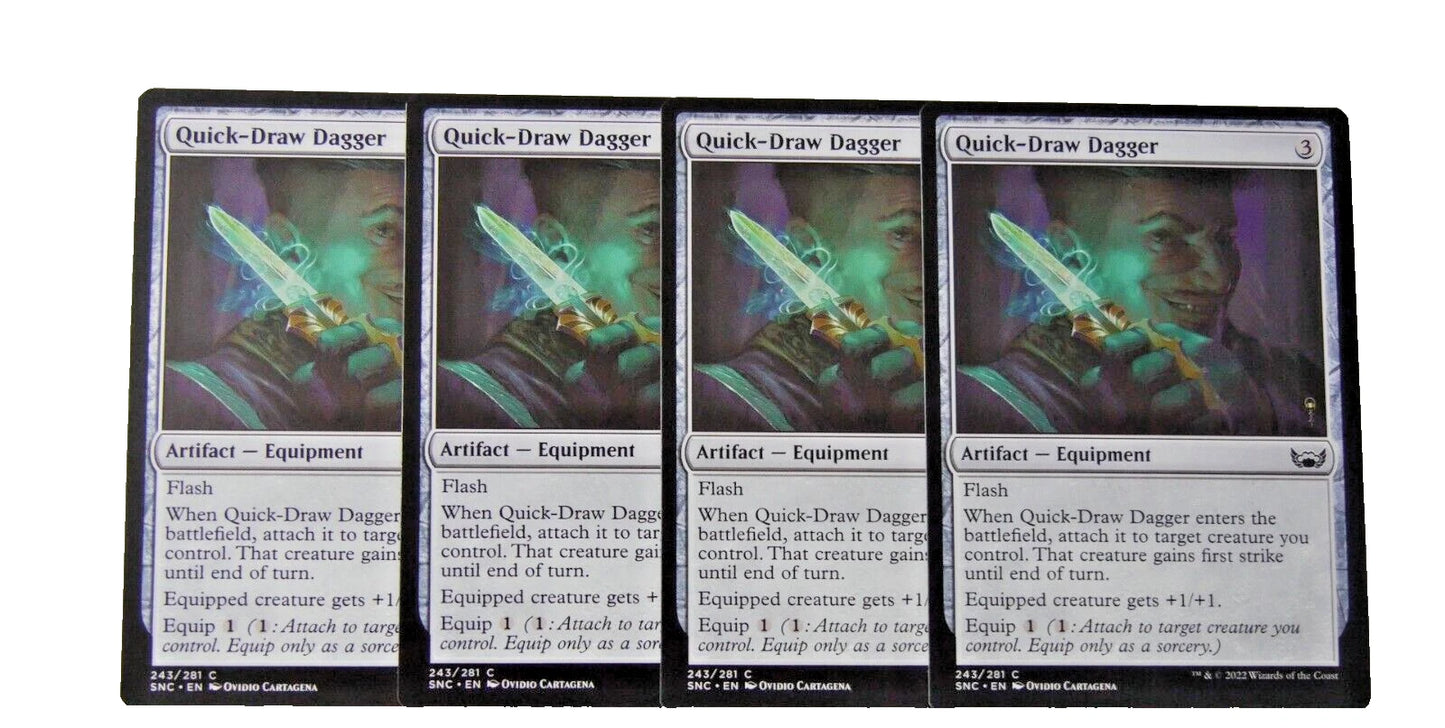Quick-Draw Dagger — Streets of New Capenna — Uncommon — 243
