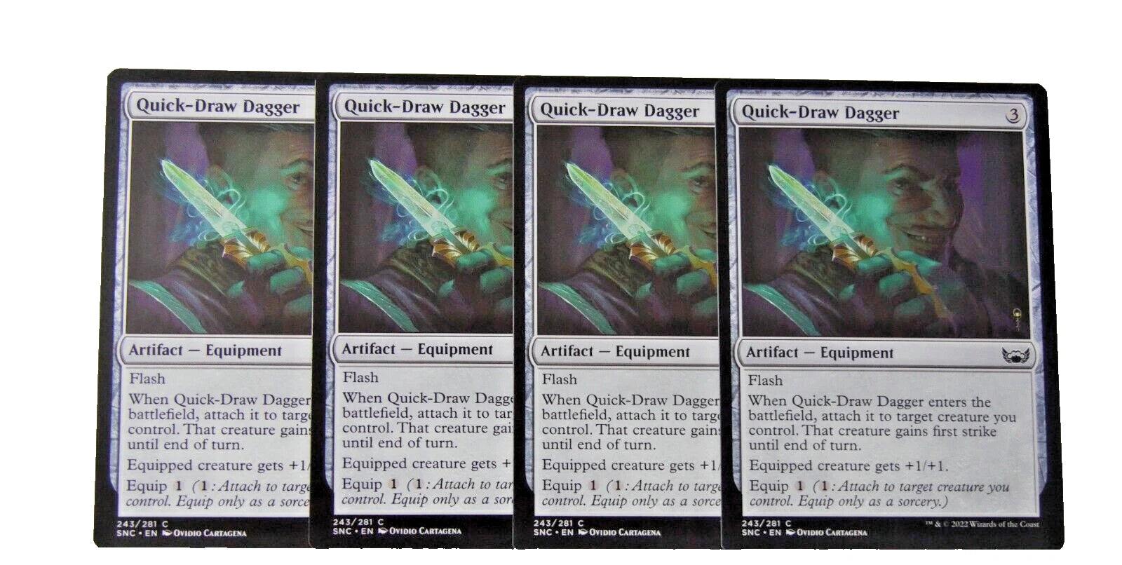 Quick-Draw Dagger — Streets of New Capenna — Uncommon — 243
