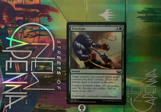 MTG SNC: Prizefight (Instant) Streets of New Capenna Common Foil 154