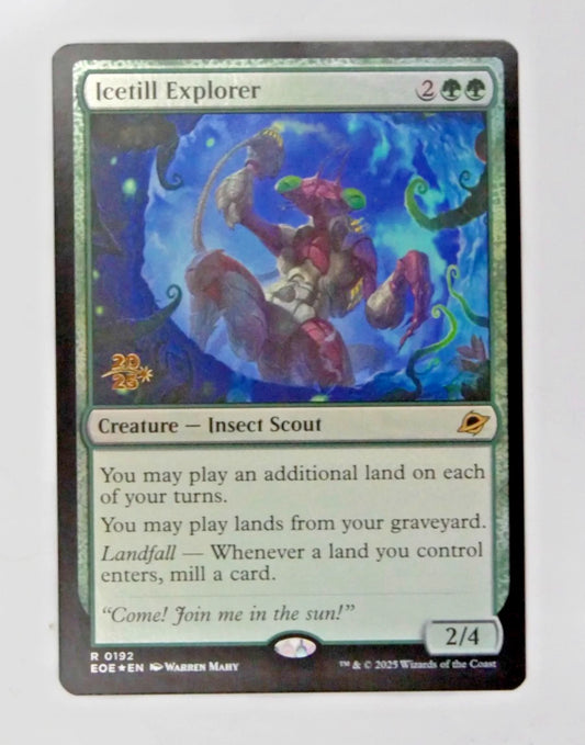 MTG EOE: Icetill Explorer (Creature) Promo Rare Edge of Eternities 0192 Foil