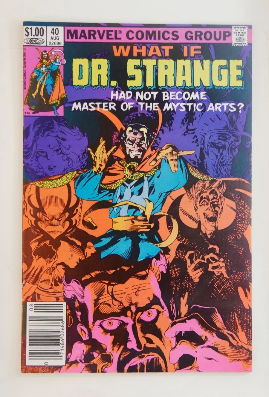 What If #40 (1983) — Marvel Newsstand Edition, Wong Clea Dormammu Thor