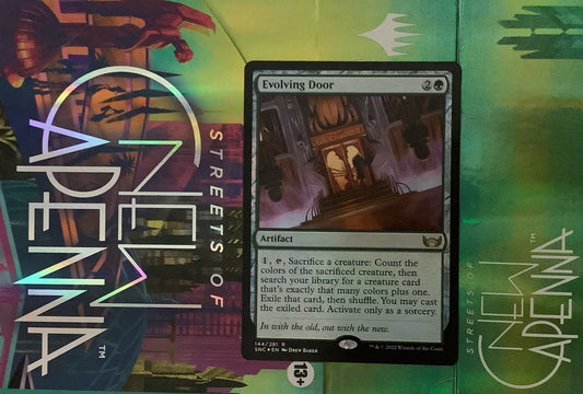 MTG SNC: Evolving Door (Artifact) Streets of New Capenna Rare Foil 144