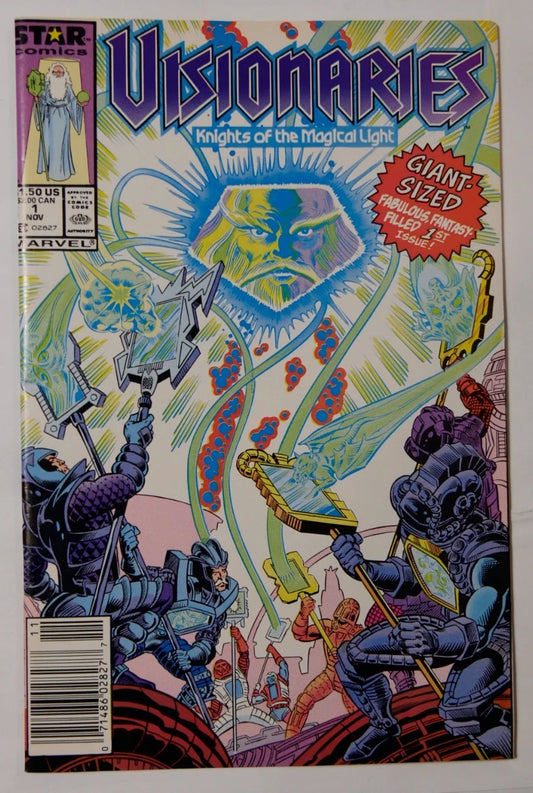Visionaries #1 Newsstand Variant (Marvel Comics November 1987)