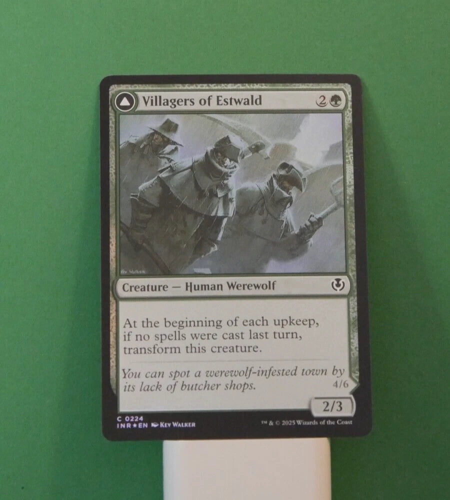 MTG INR: Villagers of Estwald (Creature) Innistrad Regular Common Foil 0224