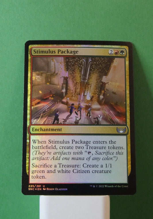 MTG SNC: Stimulus Package (Enchantment) Streets of New Capenna Uncommon Foil 225