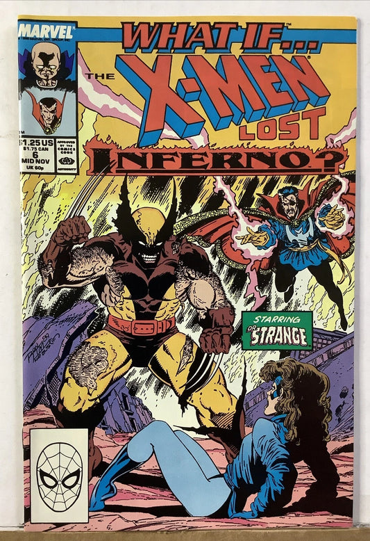 What If #6 (1989) — Marvel Direct Edition, Wolverine Spider-Man Hulk