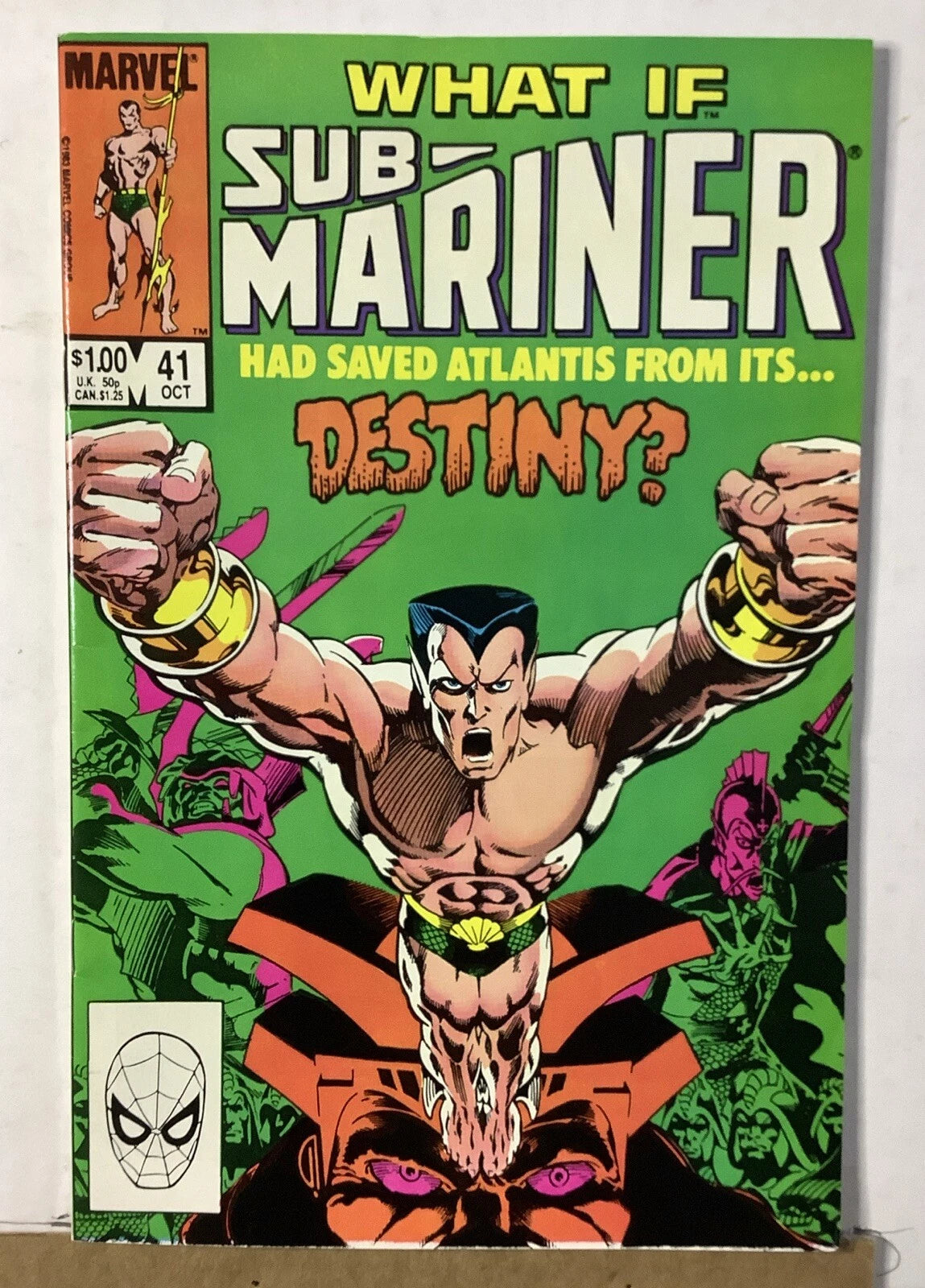 What If #41 (1983) — Marvel Direct Edition, Marc Silvestri Art, Attuma