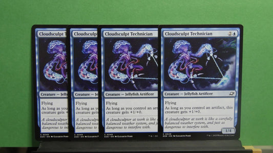 MTG EOE: X4 CLOUDSCULPT TECHNICIAN x4 (Creature) Edge of Eternities Common 0049