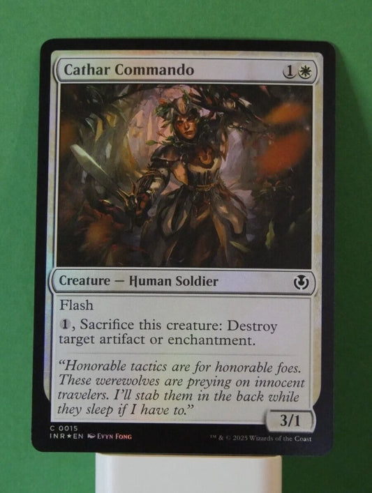 Magic: The Gathering Cathar Commando Foil – MTG INR