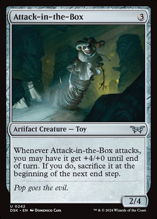 MTG DSK: Attack-in-the-Box (Artifact Creature Toy) Regular Uncommon 0242