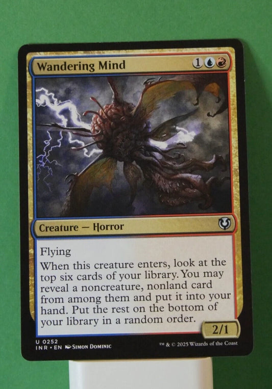 Wandering Mind MTG card from Innistrad Remastered INR 252 by DM Vault Co
