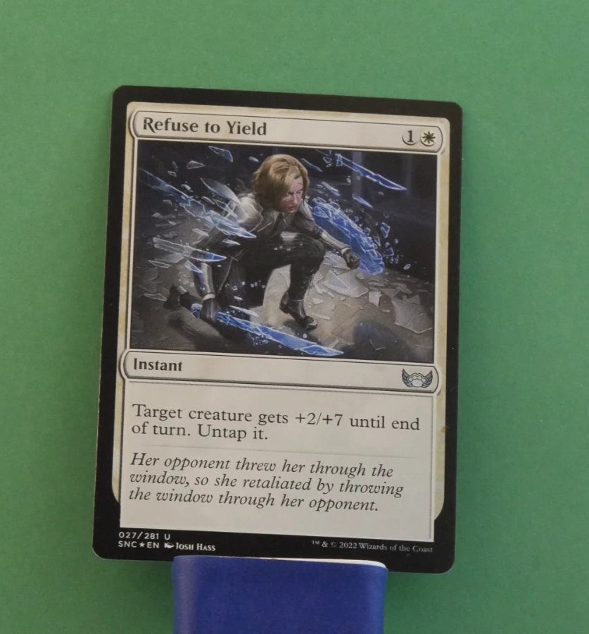 MTG SNC: Refuse to Yield (Instant) Streets of New Capenna Uncommon Foil 027