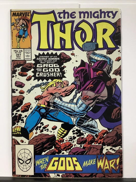 The Mighty Thor #397 (Marvel Comics November 1988) Loki/Black Knight Appearances