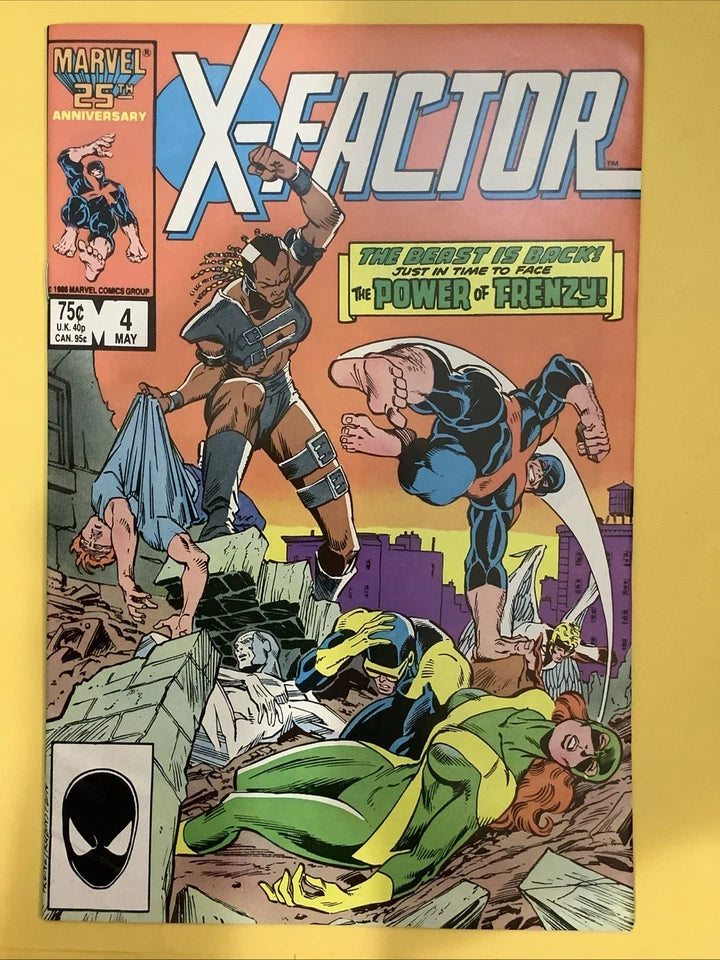 X-Factor #2–4 Marvel 1986 Early Run Bundle