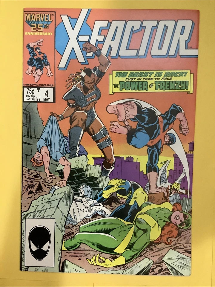 X-Factor #2–4 Marvel 1986 Early Run Bundle