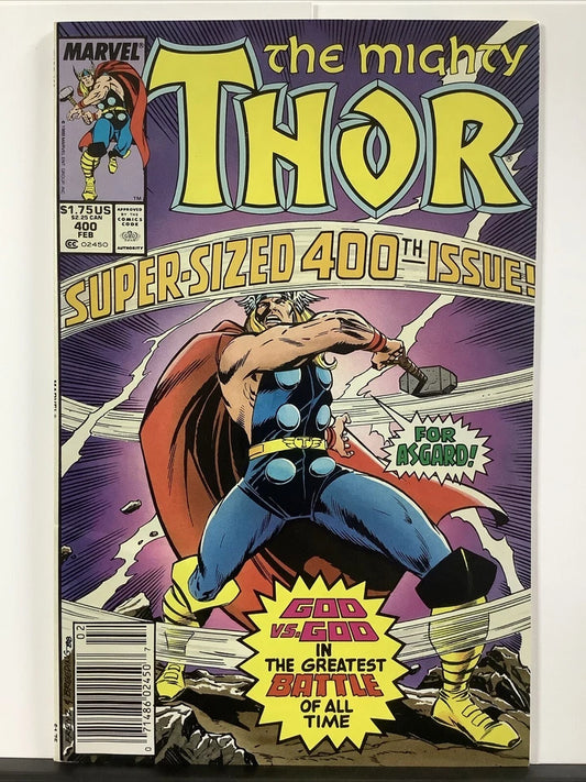 The Mighty Thor #400 (Marvel Comics February 1989) Hercules/Surtur Appearances