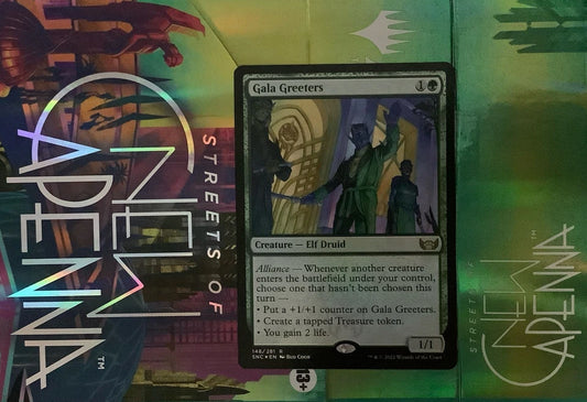MTG SNC: Gala Greeter (Creature Elf Druid) Regular Rare Foil 148