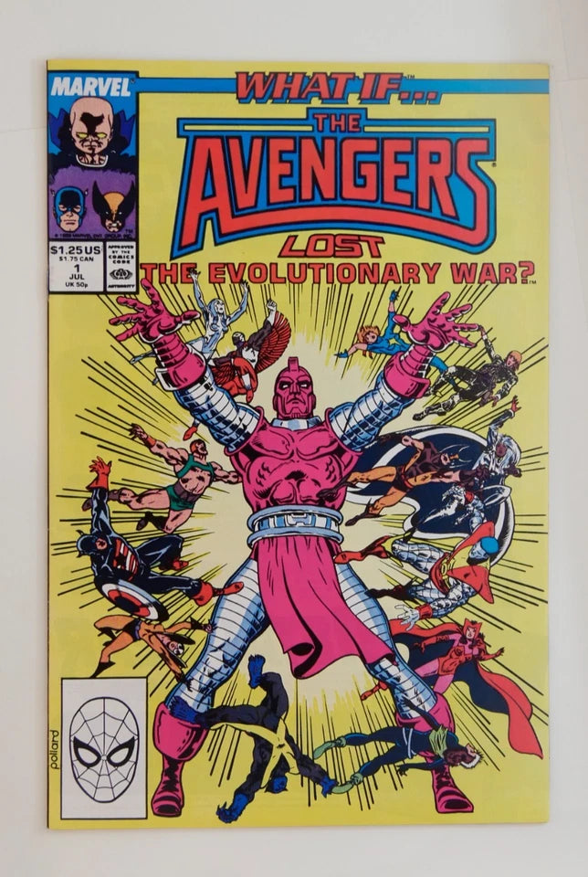 What If #1 (1989) — Marvel Direct Edition, Series Relaunch