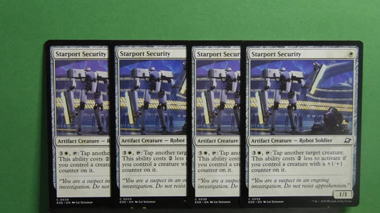 Magic: The Gathering Starport Security – x4 non-foil – MTG EOE