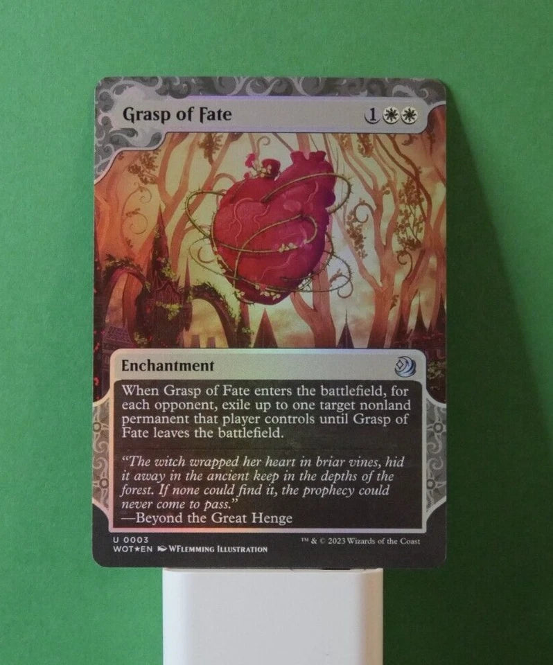 MTG WOT: Grasp of Fate (Enchantment) Wilds of Eldraine: Enchanting Tales Foil 03