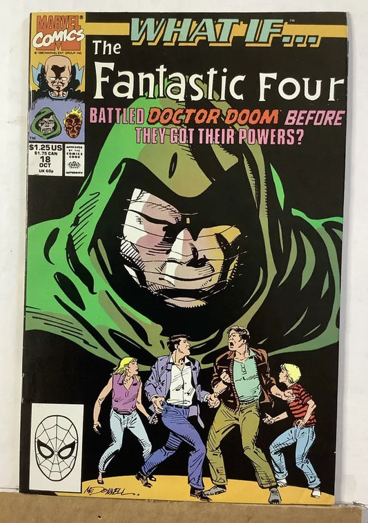 What If #18 (1990) — Marvel Direct Edition, Fantastic Four & Doctor Doom
