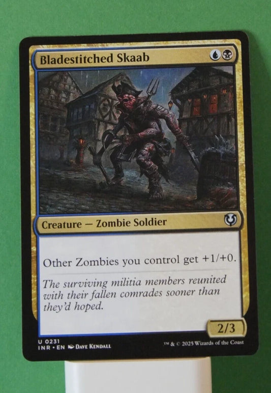 Bladestitched Skaab Magic the Gathering card from Innistrad Remastered