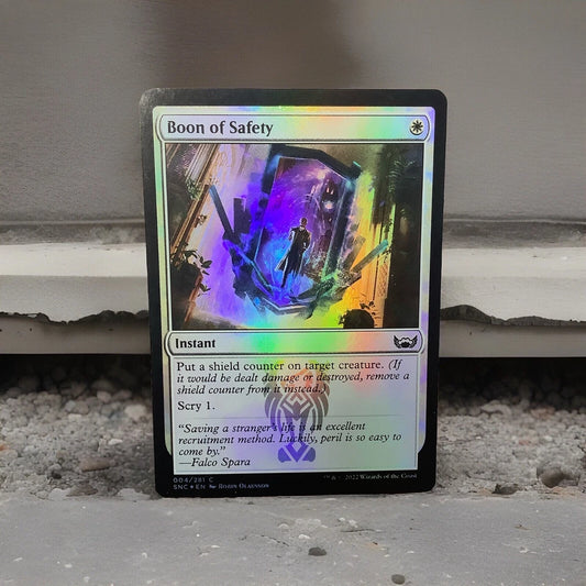 MTG SNC: Boon of Safety (Instant) Streets of New Capenna 004/281 Foil Common
