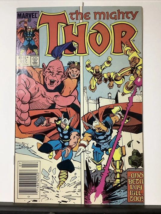 Thor #357 comic cover (Marvel Comics 1985) Simonson Loki
