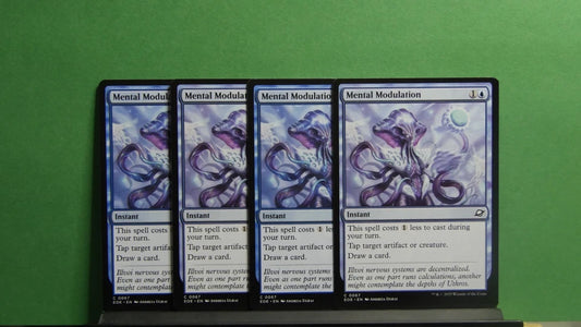 MTG EOE: X4 Mental Modulation (Instant) Edge of Eternities Regular Common 0067