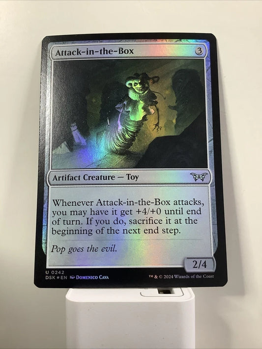MTG DSK: Attack-in-the-Box (Artifact Creature Toy) Regular Uncommon 0242 Foil