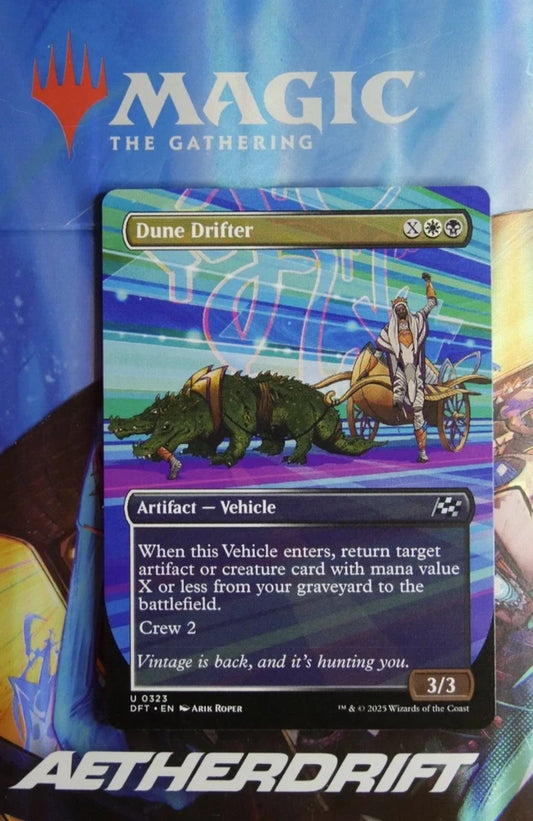 MTG DFT: Dune Drifter (Artifact Vehicle) Extended Art Uncommon Aetherdrift 0323