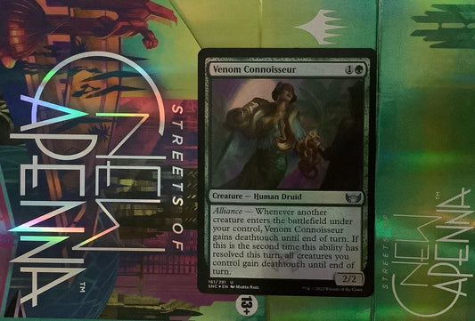 MTG SNC: Venom Connoisseur (Creature) Streets of New Capenna Uncommon Foil