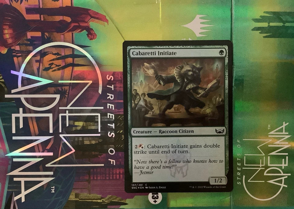 MTG SNC: Cabaretti Initiate (Creature) Streets of New Capenna Common Foil 137