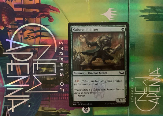 MTG SNC: Cabaretti Initiate (Creature) Streets of New Capenna Common Foil 137