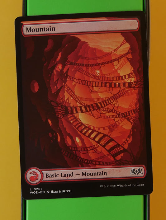 DM Vault Co. — Mountain Extended Art Foil #265 — Wilds of Eldraine
